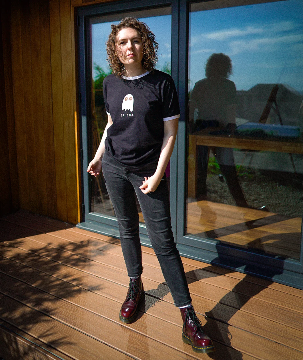 So Sad Ghost T-Shirt - Image 3